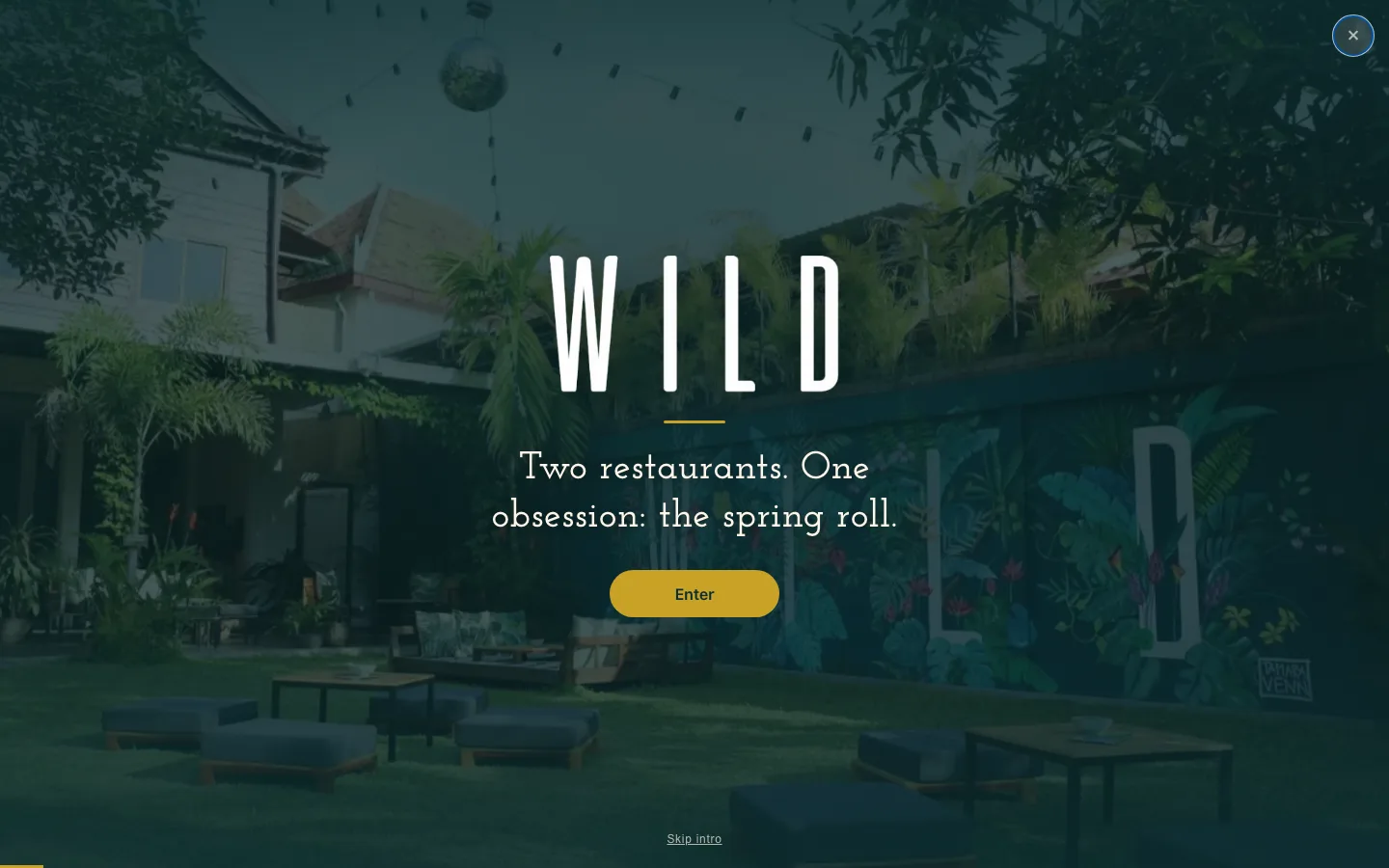L'entrée : deux restaurants, une obsession.